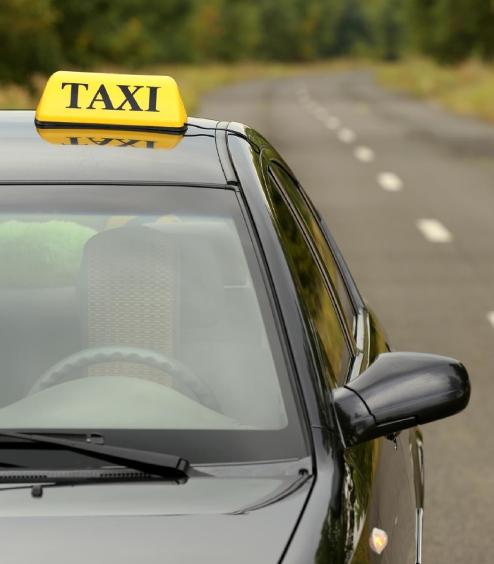 Taxi sur route pour trajet courte ou longue distance